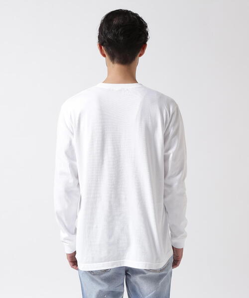 STUD MUFFIN（スタッドマフィン）の「STUD MUFFIN/スタッドマフィン/Stud Make Smaile Fast！L/S Tee（Tシャツ/カットソー・メンズ・ホワイト/ブラック・3/2/4）」の9枚目の写真