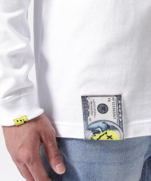 STUD MUFFIN（スタッドマフィン）の「STUD MUFFIN/スタッドマフィン/Stud Make Smaile Fast！L/S Tee（Tシャツ/カットソー・メンズ・ホワイト/ブラック・3/2/4）」の12枚目の写真