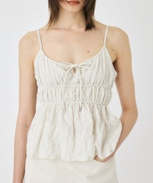 MOUSSY | CRINKLED SATIN キャミソール(キャミソール)
