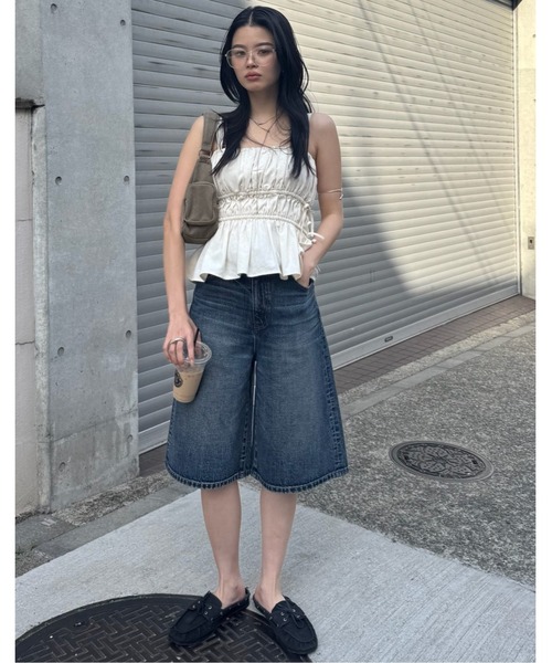 セール】CRINKLED SATIN キャミソール（キャミソール）｜MOUSSY