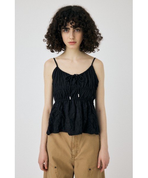 MOUSSY マウジー　M_ EMBROIDERY キャミソール moussy - EMBROIDERY キャミソールの通販 by p”s shop｜マウジー