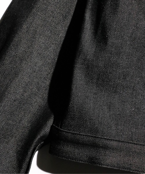PENNEYS(ぺニーズ)の「PENNEY'S FOREMOST / ペニーズフォアモスト PLEATS JACKET 1ST RIGID リジッド ブラックデニム デニムジャケット(デニムジャケット・メンズ・ブラック・44/42)」の6枚目の写真