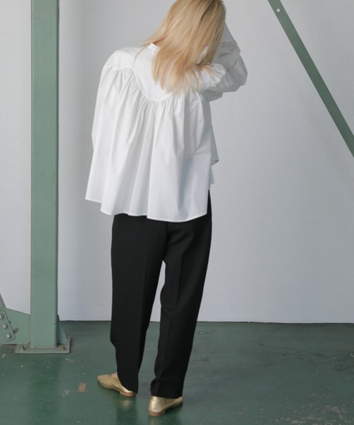 ROSE BUD(ローズバッド)の「(mici)ツータックパンツ(その他パンツ・レディース・ブラック・S)」の3枚目の写真