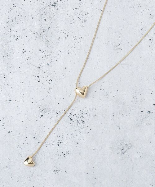 THE SHOP TK （ザ ショップ ティーケー ）の「カラービジューラリエット（ネックレス・レディース・クリア/グリーン系/ゴールド系/ゴールド系1/シルバー系/シルバー系1・00）」の5枚目の写真