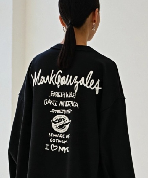 Chrome Hearts ブラック長袖カットソー レザー刺繍 XL Chrome Hearts ブラック長袖カットソー レザー刺繍 XL 名古屋】クロム