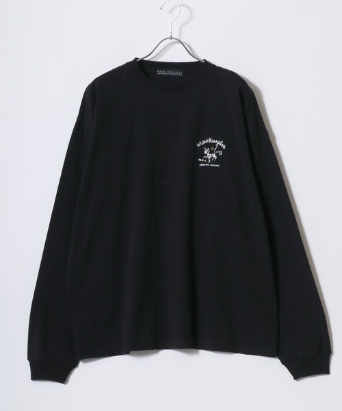 Mark Gonzales(マーク・ゴンザレス)の「2026AW MARK GONZALES/マークゴンザレス オーバーサイズ ワンポイント刺繍 袖プリント バックプリント ロングスリーブTシャツ レディース メンズ(Tシャツ/カットソー・メンズ・ホワイト系その他3/ホワイト系その他/ホワイト/ブラック系その他/ホワイト系その他2/ブラック系その他3/ブラック/ブラック系その他2/ホワイト系その他4/ブラック系その他5/ホワイト系その他5/ブラック系その他4/ブラック系その他6/ホワイト系その他6/ブラウン系その他/ブラック系その他7・M/L/LL)」の19枚目の写真