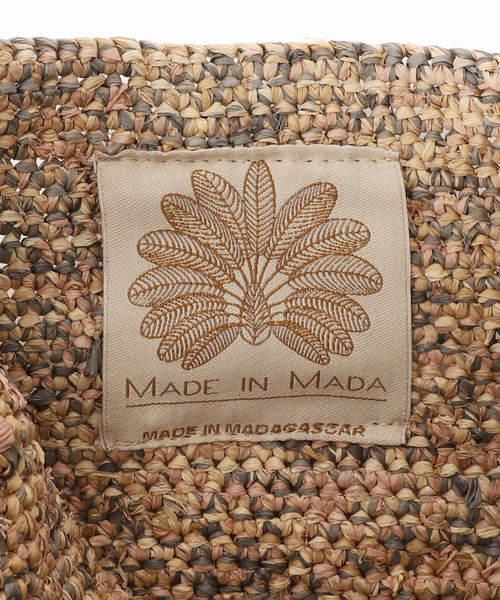 MADE IN MADA(メイドインマダ)の「【MADE IN MADA /メイドインマダ】 NAIVO BAG:ハンドバッグ(かごバッグ・レディース・ピンク・FREE)」の9枚目の写真