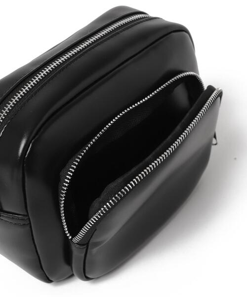 WEGO(ウィゴー)の「WEGO/サークルポーチ付きスクエアショルダー(ショルダーバッグ・レディース・ブラック/ブルー系その他/その他1/レッド・FREE)」の10枚目の写真