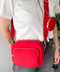 HELLO KITTY UNITED ARROWSリボン ショルダーバッグ 赤 HELLO KITTY × UNITED ARROWS＞リボン ショルダーバッグ