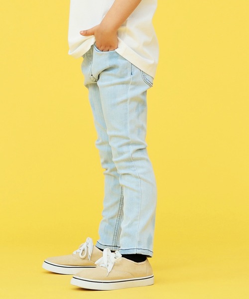 Lee（リー）の「Lee/リー【110-160cm】キッズ ストレッチ/ストレートデニムパンツ 新生活（デニムパンツ・キッズ・ブルー系その他・120/130/140/150/160）」の12枚目の写真