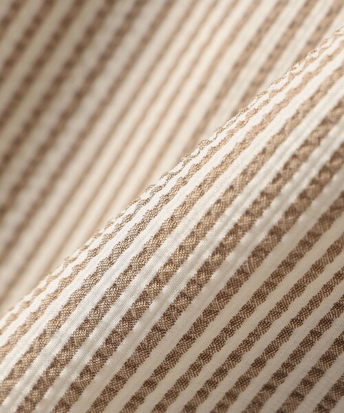 SHIPS（シップス）の「SHIPS KIDS:140～160cm /〈UVカット/吸水速乾〉ドライタッチ ストライプ シャツ（シャツ/ブラウス・キッズ・ブルー系/ベージュ系その他・160/150/140）」の8枚目の写真