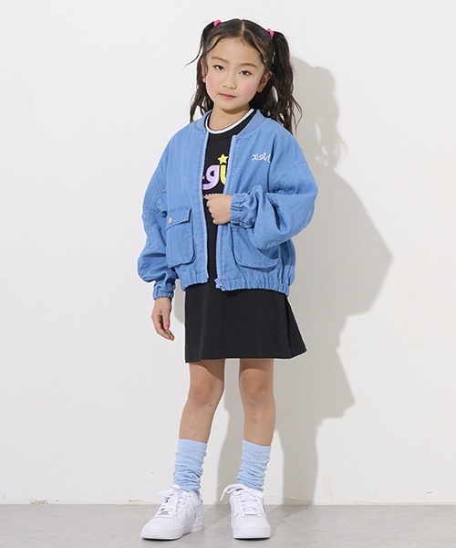 BlueBell ブルゾン セール】ロゴデニムブルゾン（ブルゾン）｜X-girl Stages
