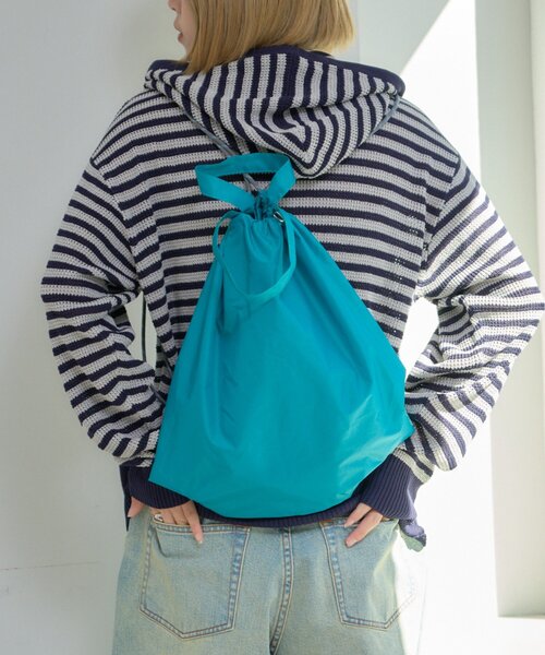 CIAOPANIC TYPY（チャオパニックティピー）の「【UNISEX】2WAYナップサック（バックパック/リュック・レディース・ネイビー/ベージュ/ブルー/ブラック・ONE SIZE）」の13枚目の写真