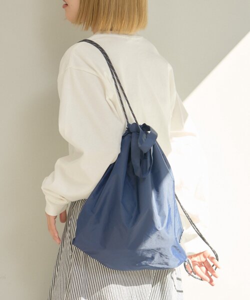 CIAOPANIC TYPY（チャオパニックティピー）の「【UNISEX】2WAYナップサック（バックパック/リュック・レディース・ネイビー/ベージュ/ブルー/ブラック・ONE SIZE）」の15枚目の写真