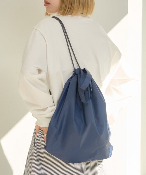 CIAOPANIC TYPY（チャオパニックティピー）の「【UNISEX】2WAYナップサック（バックパック/リュック・レディース・ネイビー/ベージュ/ブルー/ブラック・ONE SIZE）」の17枚目の写真