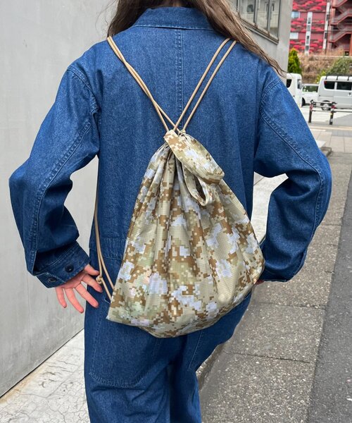 CIAOPANIC TYPY（チャオパニックティピー）の「【UNISEX】2WAYナップサック（バックパック/リュック・レディース・ネイビー/ベージュ/ブルー/ブラック・ONE SIZE）」の7枚目の写真