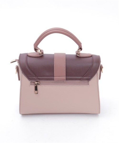 axes femme（アクシーズファム）の「配色フラップミニバッグ（ショルダーバッグ・レディース・ワイン/ベージュ/ブラウン・FREE）」の12枚目の写真