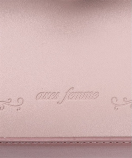 axes femme（アクシーズファム）の「配色フラップミニバッグ（ショルダーバッグ・レディース・ワイン/ベージュ/ブラウン・FREE）」の7枚目の写真