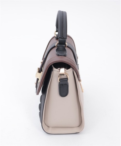 axes femme（アクシーズファム）の「配色フラップミニバッグ（ショルダーバッグ・レディース・ワイン/ベージュ/ブラウン・FREE）」の21枚目の写真