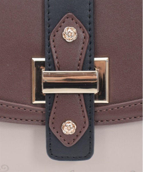 axes femme（アクシーズファム）の「配色フラップミニバッグ（ショルダーバッグ・レディース・ワイン/ベージュ/ブラウン・FREE）」の20枚目の写真