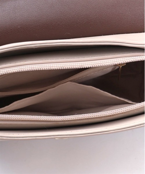 axes femme（アクシーズファム）の「配色フラップミニバッグ（ショルダーバッグ・レディース・ワイン/ベージュ/ブラウン・FREE）」の16枚目の写真