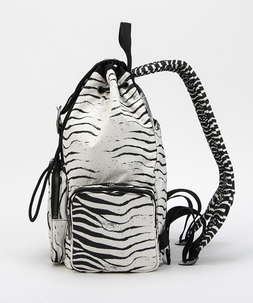 LeSportsac MUVEIL ゼブラ柄 リュック レスポ ミュベールゼブラ