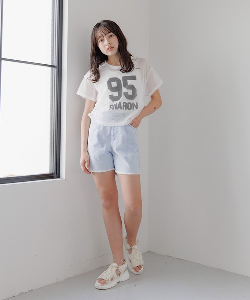 【関税込み】Still Here ホワイト Cool デニムショートパンツ Cool – Still Here New York