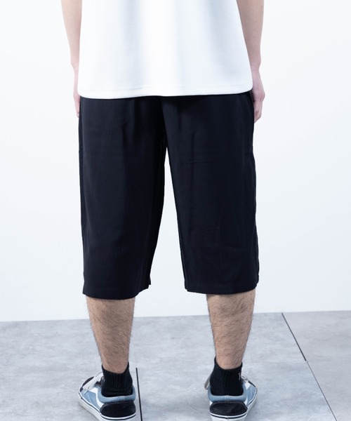 SKKONE(スコーネ)の「【Nylaus】レーヨン リラックスパンツ ハーフパンツ ショートパンツ(その他パンツ・メンズ・ブラック×レッド/ブラック/カーキ/ブルー/インディゴ×ゴールド/ブラック×ホワイト/チャコール・M/L/LL)」の16枚目の写真