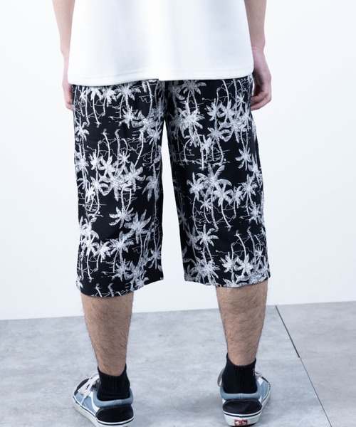 SKKONE(スコーネ)の「【Nylaus】レーヨン リラックスパンツ ハーフパンツ ショートパンツ(その他パンツ・メンズ・ブラック×レッド/ブラック/カーキ/ブルー/インディゴ×ゴールド/ブラック×ホワイト/チャコール・M/L/LL)」の18枚目の写真