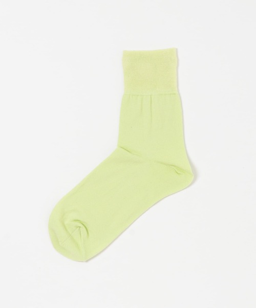 RODE SKO（ロデスコ）の「PIEDI NUDI　COTTON SOLID SHORT SOCKS（ソックス/靴下・レディース・シルバー/ホワイト/グリーン系その他・-）」の11枚目の写真