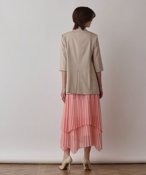 Diagram(ダイアグラム)の「イレギュラープリーツスカート(スカート・レディース・グレー/ピンク/ブルー・36)」の10枚目の写真