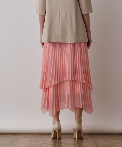 Diagram(ダイアグラム)の「イレギュラープリーツスカート(スカート・レディース・グレー/ピンク/ブルー・36)」の13枚目の写真