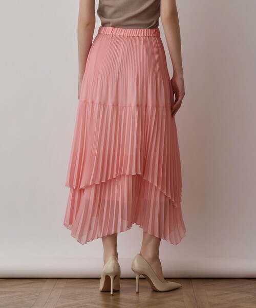 Diagram(ダイアグラム)の「イレギュラープリーツスカート(スカート・レディース・グレー/ピンク/ブルー・36)」の16枚目の写真