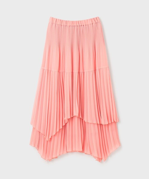 Diagram(ダイアグラム)の「イレギュラープリーツスカート(スカート・レディース・グレー/ピンク/ブルー・36)」の19枚目の写真