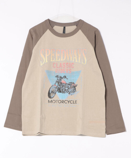 ⭐️本日限定値下げ【新品・タグ付き】ヴィンテージライクラペルカラー半袖シャツ セール】ヴィンテージライク レトロアメリカン バイクプリント