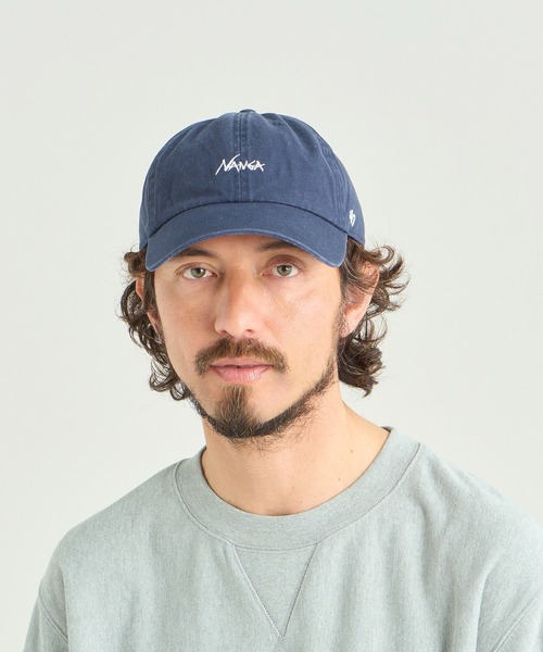 NANGA(ナンガ)の「NANGA×47 COTTON CAP/ナンガ× 47 コットンキャップ(キャップ・メンズ・ブラック/カーキ/ネイビー/パープル/マルチ・FREE)」の22枚目の写真