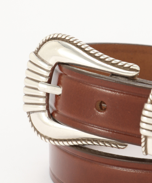 Spick & Span(スピックアンドスパン)の「TORY LEATHER/トリーレザー 3-PIECE Silver Buckle Belt(ベルト・レディース・ブラック/ブラウン・FREE)」の11枚目の写真