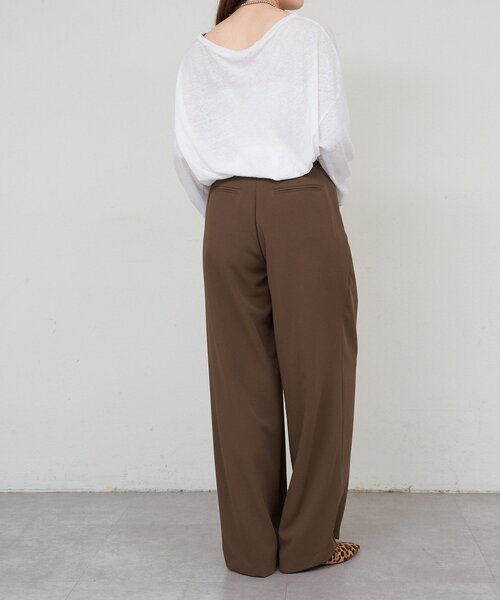 SHENERY(シーナリー)の「シアービッグロンTee(Tシャツ/カットソー・レディース・オフホワイト/ブラック/ライム・FREE)」の8枚目の写真