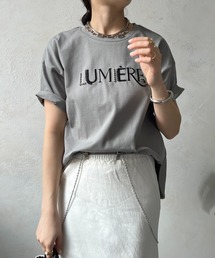 DouDou（ドゥドゥ）の「【WEB限定】スタッズミックスロゴTEE（Tシャツ/カットソー）」