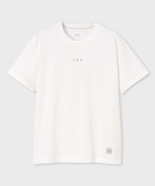 【Paul Smith】\"Paul's Rabbit\" Tシャツ Paul Smith Bunny Print T-Shirt - White M2R-011R-PP5132-01