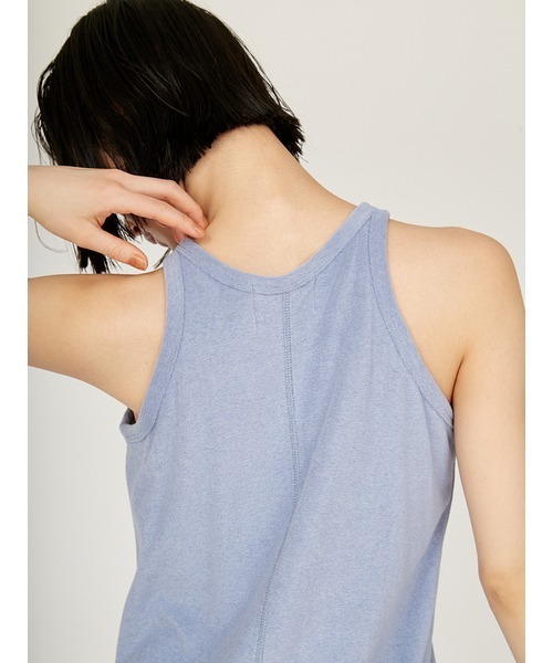 emmi（エミ）の「【限定カラー】【emmi×PlaX（TM）】パイルアメスリワンピース（ワンピース・レディース・ブルー/ブラック/ライトグレー/ブラウン・0/1）」の7枚目の写真