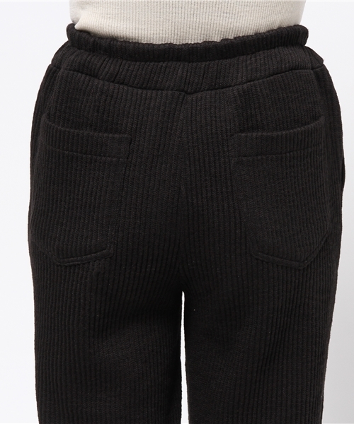 DouDou（ドゥドゥ）の「【DouDou】リブカットパンツ（その他パンツ・レディース・グレー/ブラック・FREE）」の7枚目の写真