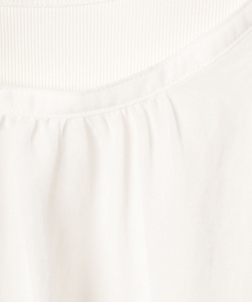 LEPSIM（レプシィム）の「着回し5分袖ブラウス《2点セット》　243208（シャツ/ブラウス・レディース・ブラック/オフホワイト/ブラウン/オレンジ/ライトブルー/ベージュ系その他/ラベンダー・FREE）」の19枚目の写真