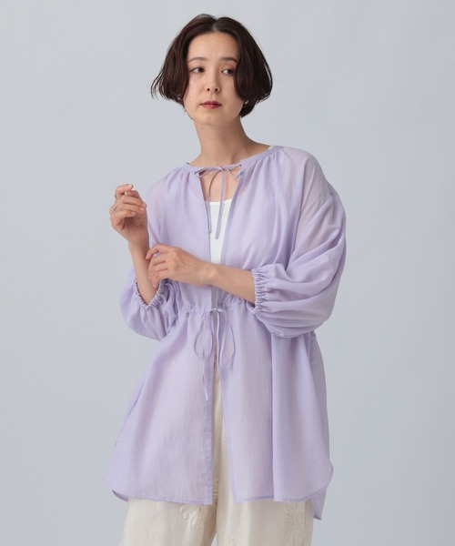 セール】着回し5分袖ブラウス《2点セット》 243208（シャツ/ブラウス