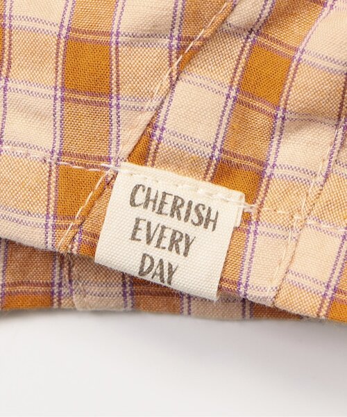 BREEZE（ブリーズ）の「【セットアップ可/WEB限定】チェックバルーンハーフパンツ_ジュニア対応（その他パンツ・キッズ・ブルー/ピンク/イエロー・90/100/110/120/130/140）」の12枚目の写真