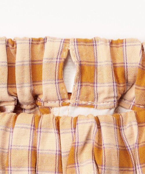 BREEZE（ブリーズ）の「【セットアップ可/WEB限定】チェックバルーンハーフパンツ_ジュニア対応（その他パンツ・キッズ・ブルー/ピンク/イエロー・90/100/110/120/130/140）」の13枚目の写真