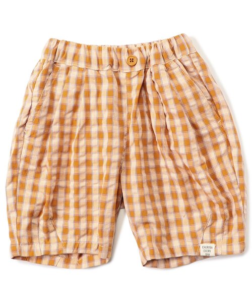 BREEZE（ブリーズ）の「【セットアップ可/WEB限定】チェックバルーンハーフパンツ_ジュニア対応（その他パンツ・キッズ・ブルー/ピンク/イエロー・90/100/110/120/130/140）」の15枚目の写真