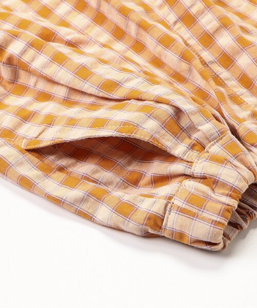 BREEZE（ブリーズ）の「【セットアップ可/WEB限定】チェックバルーンハーフパンツ_ジュニア対応（その他パンツ・キッズ・ブルー/ピンク/イエロー・90/100/110/120/130/140）」の20枚目の写真