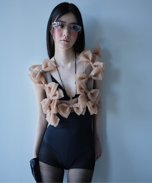 Carmelo(カーメロ)の「Coeur sunglasses(サングラス・レディース・シルバー/ゴールド/ブラック・FREE)」の5枚目の写真