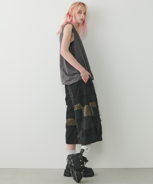 AFF AIVER(エイエフエフアイバー)の「AFF AIVER 16/-ウォッシュ天竺N/S TEE(ショートレングス)(Tシャツ/カットソー・メンズ・チャコールグレー/ブラック/ホワイト/ライトグレー・SMALL/MEDIUM/LARGE)」の20枚目の写真